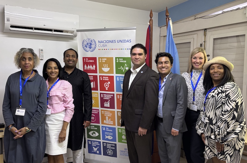 UNA at UN with SDGs